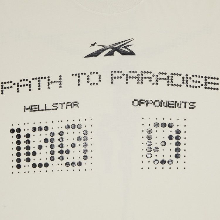 Hellstar Scoreboard Long-Sleeve T-Shirt White