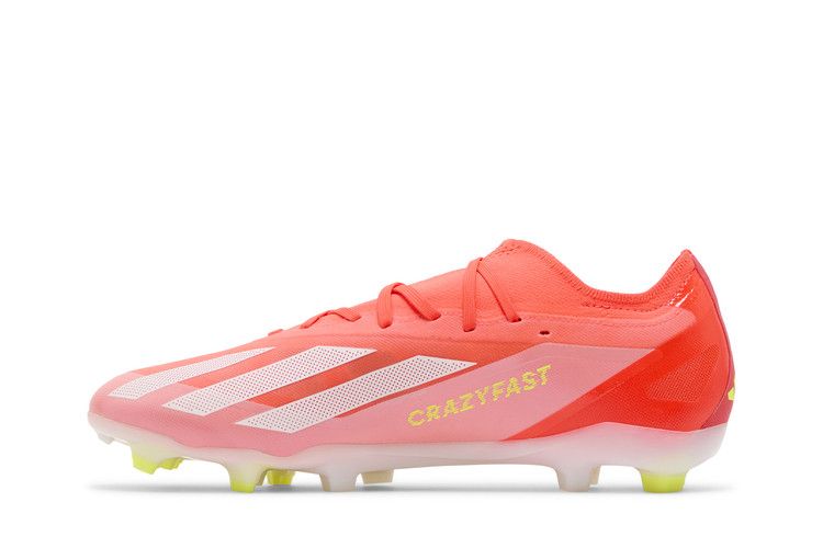 adidas Crazyfast Pro FG Solar Red Cloud White Team Solar Yellow — foto 4