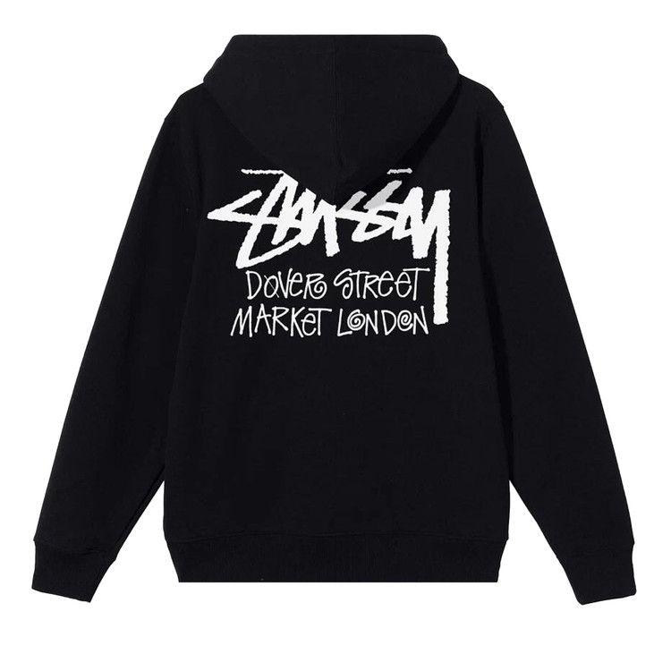 【21AW☆国内正規品】STT_SWT SH_STTRS/BLACK Stussy Dover Street Market Ginza Hoodie Jacket — SOLD ❌