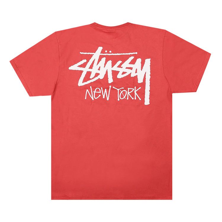 Buy Stussy Stock New York Tee 'Pepper' - 3903804 PEPP | GOAT