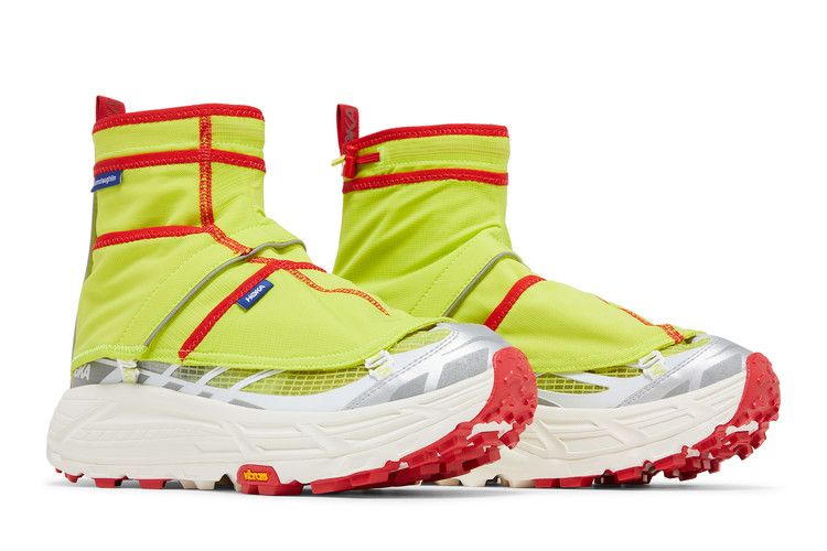 Nicole Mclaughlin X Hoka Mafate Three2 'white Neon'