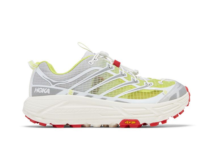 Nicole Mclaughlin X Hoka Mafate Three2 'white Neon'