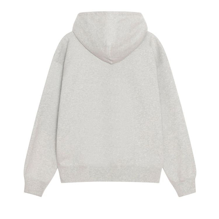 Nike X Stussy Stone Washed Fleece Zip Hoodie Grey Heather