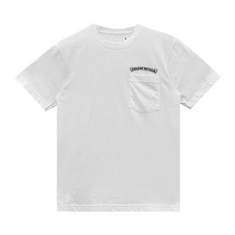 ★Chrome Hearts★ Las Vegas Exclusive Horseshoe Pocket Tee Chrome Hearts Las Vegas Exclusive Horseshoe Logo Short
