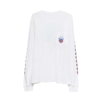 トップス Chrome Hearts long sleeve Buy Chrome Hearts Gradient Motif Long-Sleeve 'White' - 1383