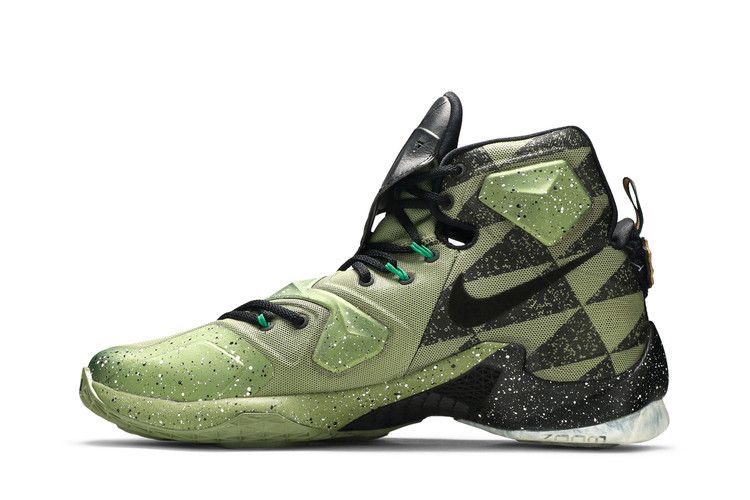 Lebron 13 green hotsell