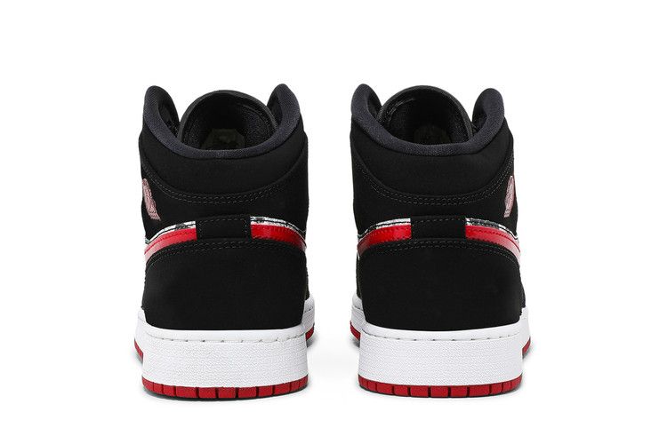 Air Jordan 1 Mid SE Gs Newspaper Air Times