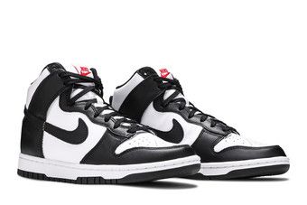 WMNS DUNK HIGH online 'BLACK WHITE'