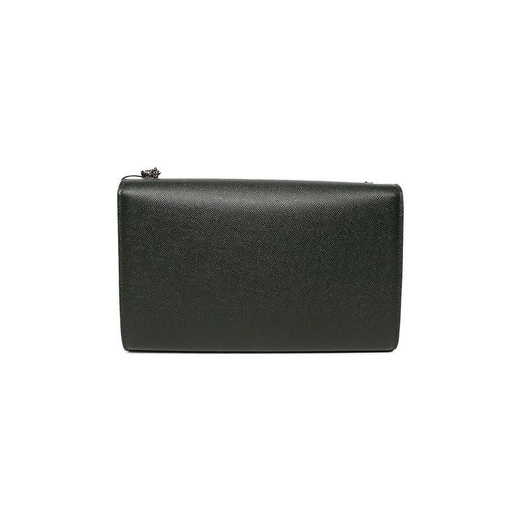 Saint Laurent Ysl Monogram Kate Bag Green