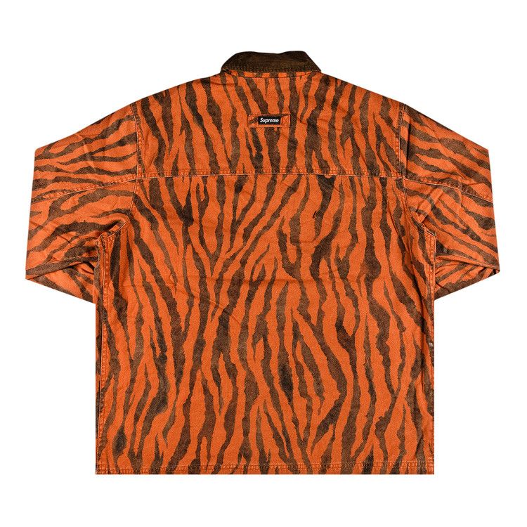 Buy Supreme Barn Coat 'Tiger Stripe' - SS21J93 TIGER STRIPE | GOAT