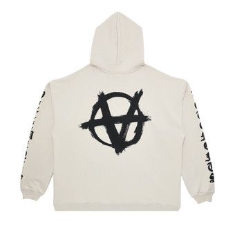 VIP価格☆【VETEMENTS】Reverse Anarchy ロゴフーディー VETEMENTS ANARCHYロゴ パーカー