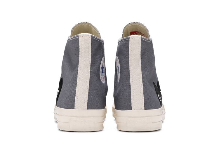 Comme des Garçons PLAY x Chuck 70 High Steel Gray