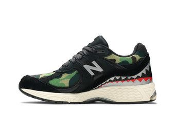 A BATHING APE x New balance ☆ M2002RBF Black New Balance 2002R BAPE Black Men's - M2002RBF - US