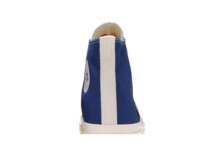 Comme des Garçons PLAY x Converse Chuck 70 High Blue Quartz