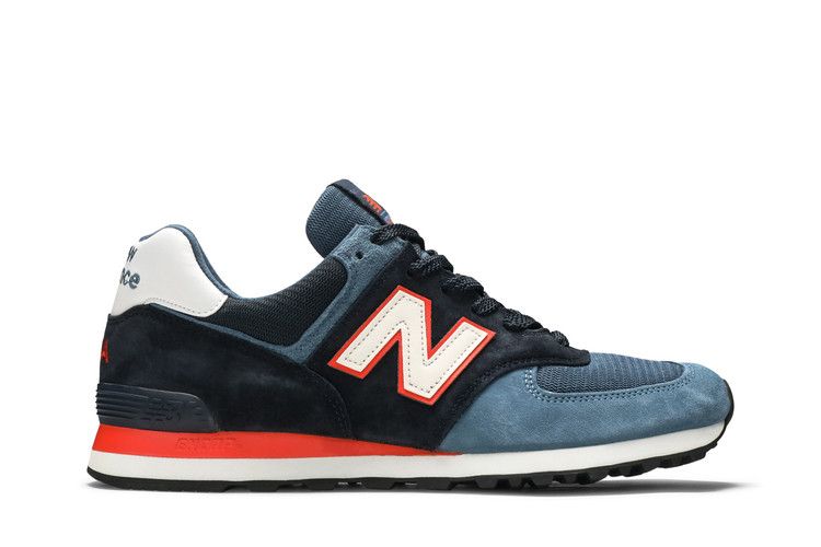 New Balance 574 Made In USA 'Navy Orange'