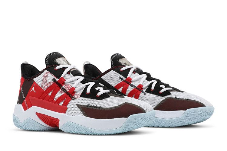 Air Jordan One Take 2 White University Red