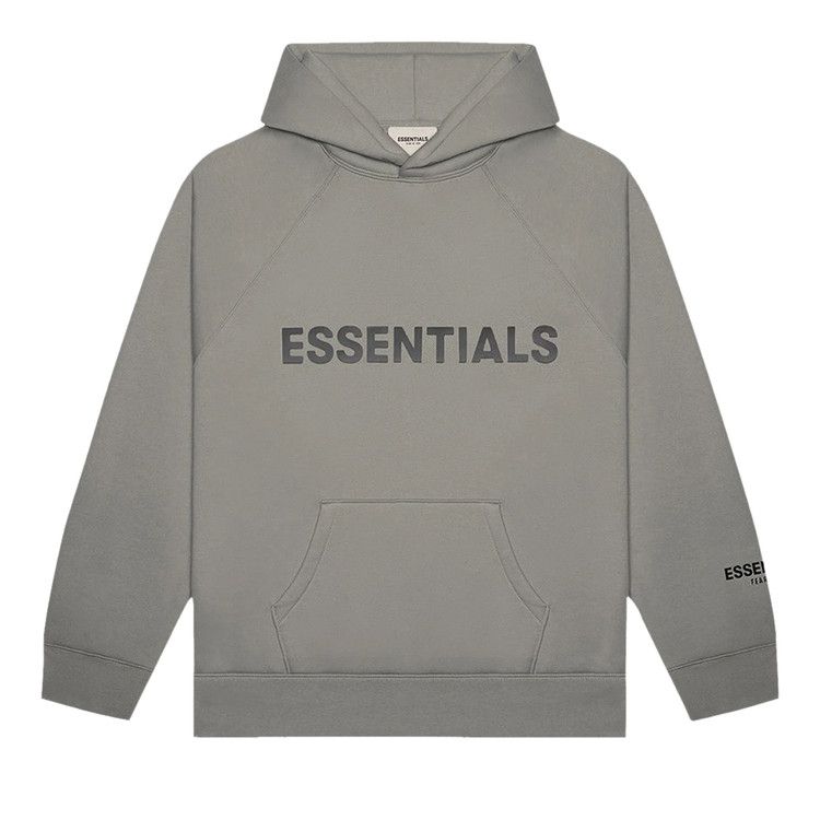 Buy Fear of God Essentials Hoodie 'Cement' - 0192 25050 0246 504