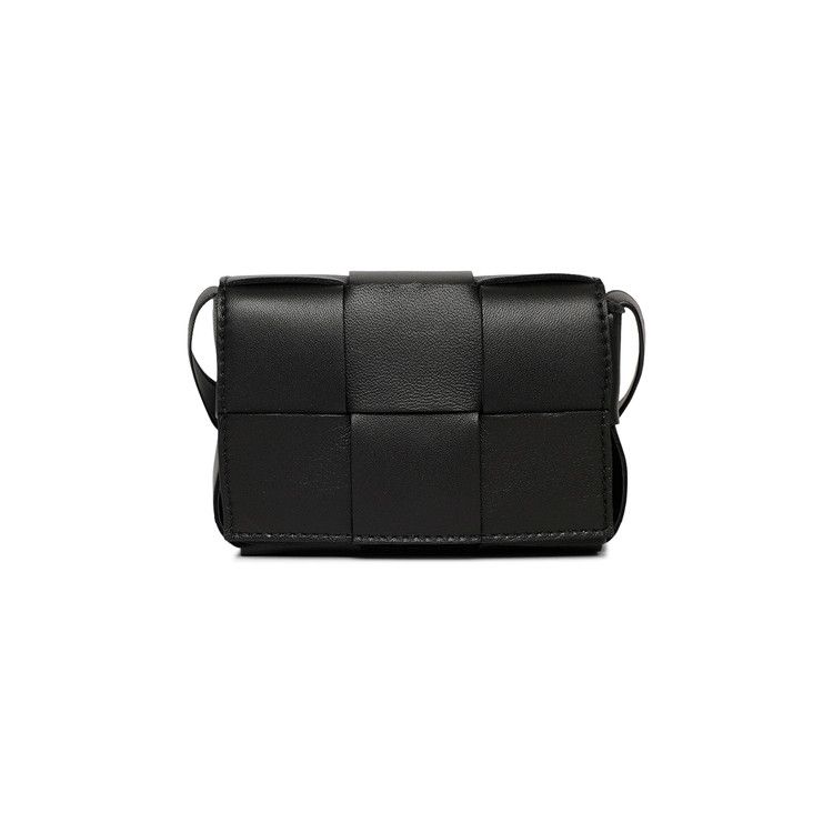 Buy Bottega Veneta Mini Cassette Bag 'Black/Gold' - 666688