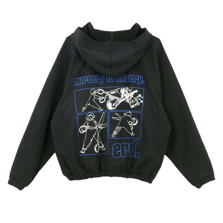 Buy Enfants Riches Déprimés Nursery To Misery Zip Hoodie 'Black