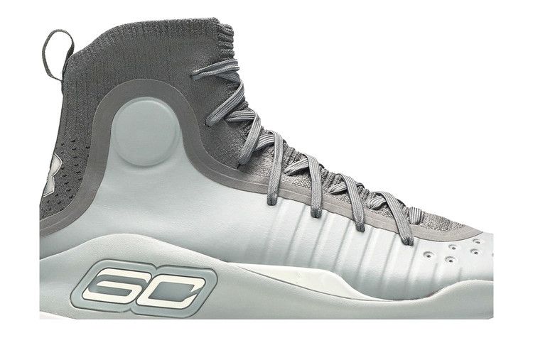 CURRY4 フロトロ　グレー ハイカット シューズ Under Armour Curry 4 Flotro - De'Aaron Fox Sacramento Kings PE