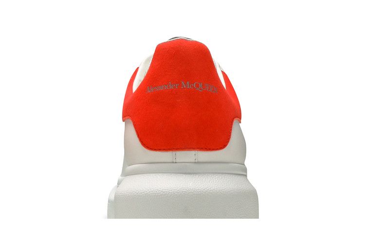 Alexander Mcqueen Oversized Sneaker White Warm Orange