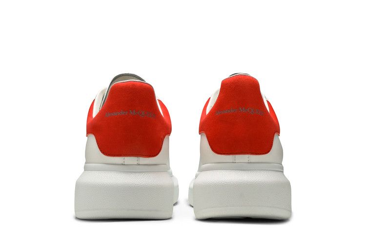 Alexander Mcqueen Oversized Sneaker White Warm Orange