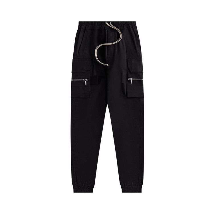 Buy Rick Owens Pantaloni Mastodon Cargo Pants 'Black' - RU02D6396