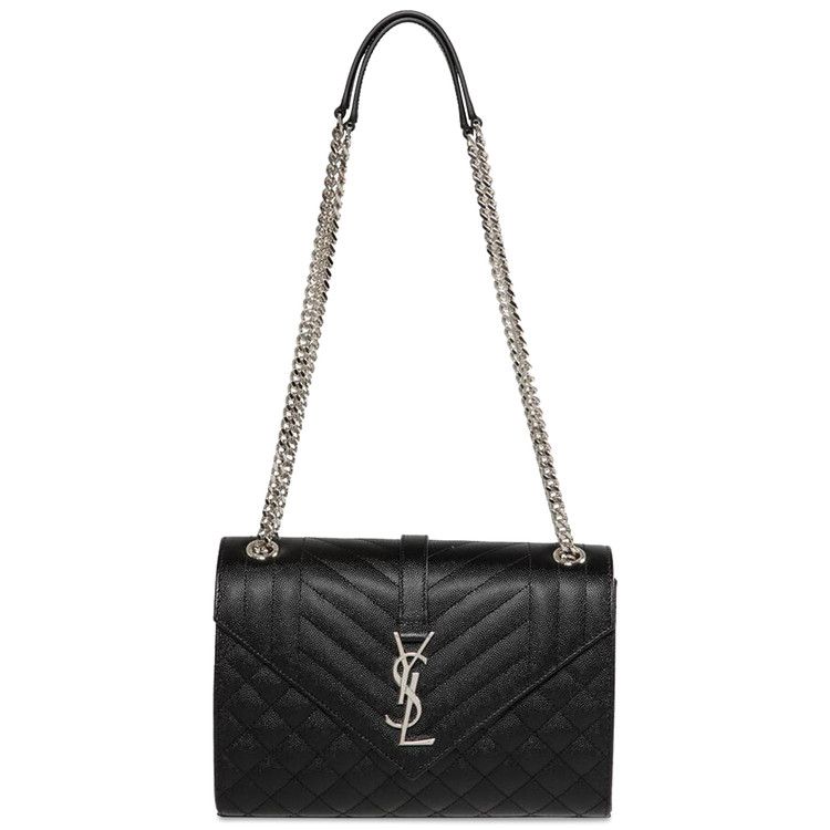 Saint Laurent Medium Envelope Shoulder Bag 'black'