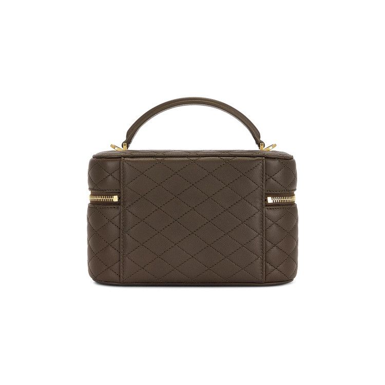 Saint Laurent Mini Vanity Bag With Strap 'light Musk'