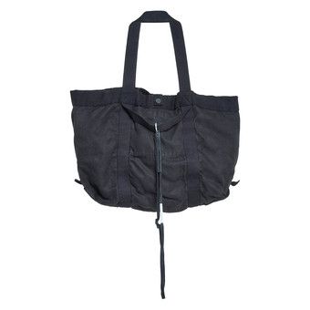 Buy Boris Bidjan Saberi Vinyl Coated Tote Bag 'Black' - TOTE BAG2