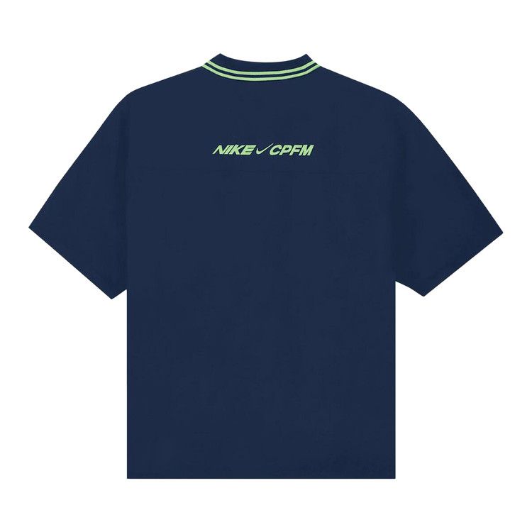 Nike X Cactus Plant Flea Market Shorts-Sleeve Polo Navy/Green