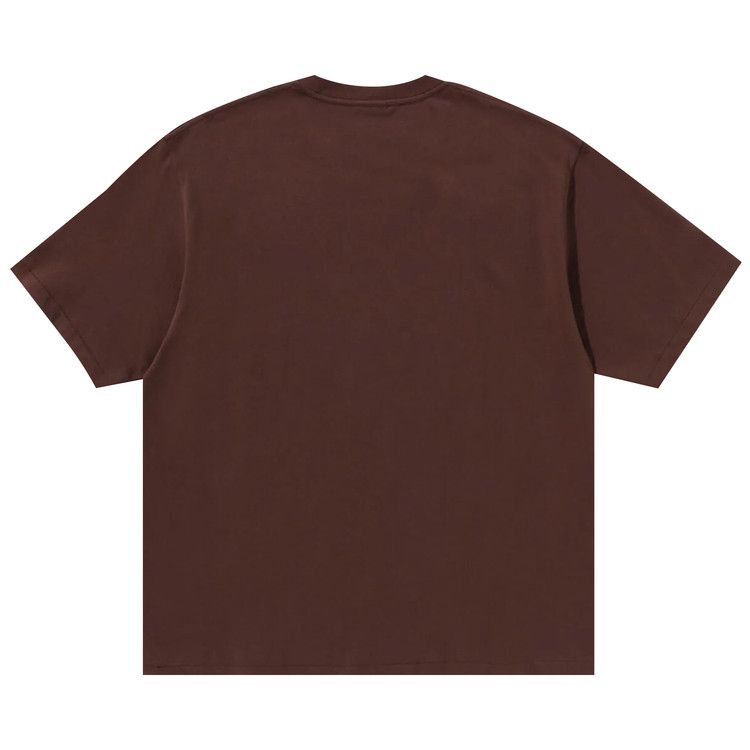 Bape Floral Solid Camo Bape Sta Logo Relaxed Fit T-Shirt Brown