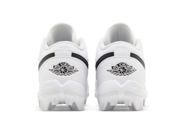 Air Jordan 1 Low Cleat Gs White Black
