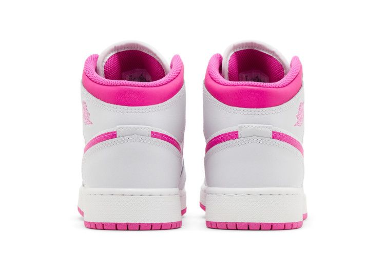 Air Jordan 1 Mid Gs Fire Pink