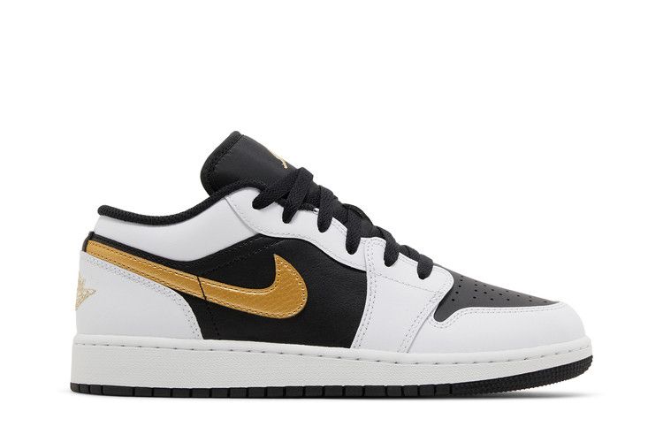 Jordan 1 Low Gold Swoosh (GS)