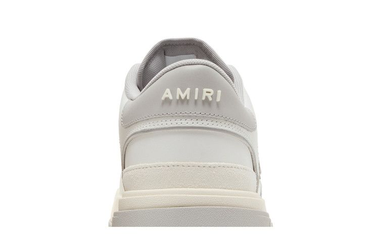 Amiri Classic Low Logo - White Grey