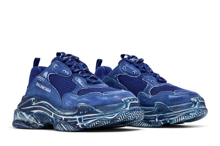 Balenciaga Triple S Sneaker Dark Blue