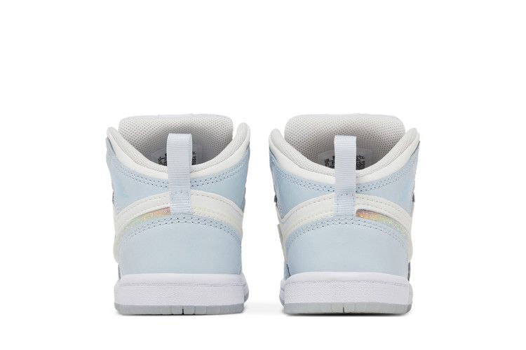 Air Jordan 1 Mid SE Td Glitter Swoosh