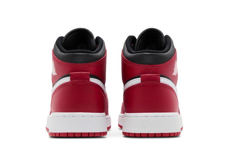 Air Jordan 1 Mid Gs Gym Red Black White