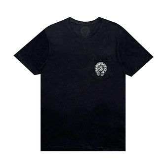 Chrome Hearts 黒 Tシャツ 100%コットン 1457647_01.jpg.jpeg
