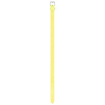 Buy Supreme Repeat Leather Belt 'Fluorescent Yellow' - SS23A106