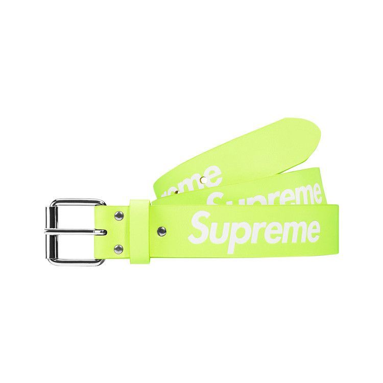 小物 Supreme Repeat Leather Belt WoodlandCamo Supreme Repeat Leather Belt (SS24) - $148