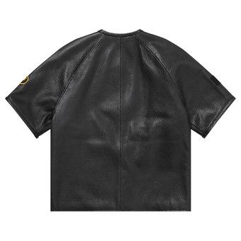 Buy Supreme x Vanson Leathers Short-Sleeve Racing Jacket