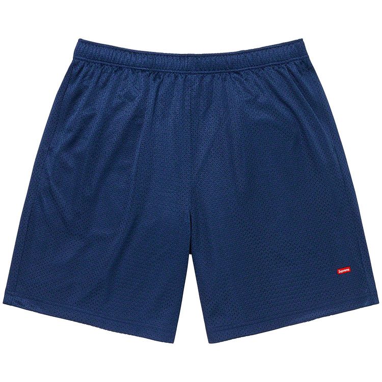 Buy Supreme Small Box Baggy Mesh Short 'Navy' - SS23H34 NAVY