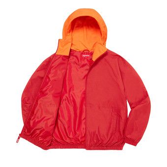 スーパーX2 Buy Supreme Lightweight Nylon Hooded Jacket 'Red' - SS23J52