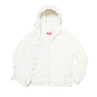 Buy Supreme Lightweight Nylon Hooded Jacket 'Stone