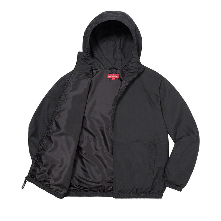 Buy Supreme Lightweight Nylon Hooded Jacket 'Black' - SS23J52