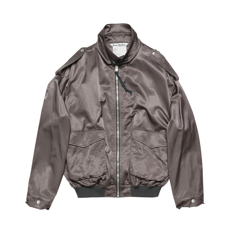 Grey satin jacket hotsell