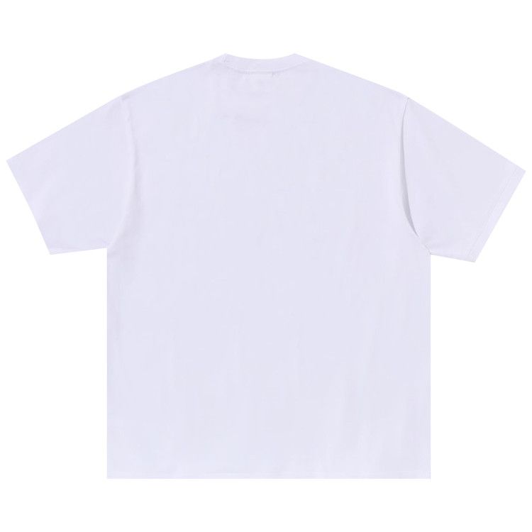 Bape Line Camo Ape Head Relaxed Fit Tee 'white'