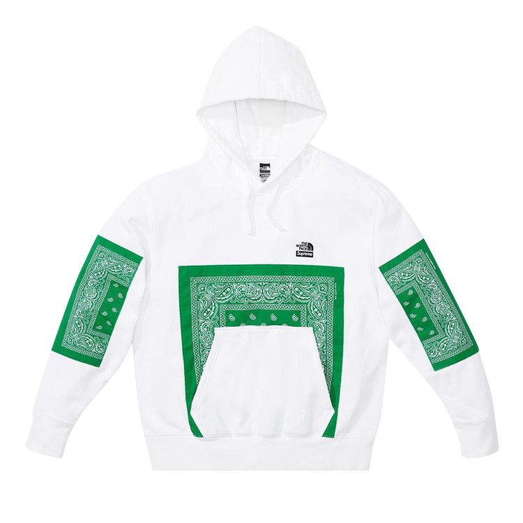 Buy Supreme x The North Face Bandana Hooded Sweatshirt 'White